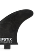 Thruster fin rake by TRIPSTIX made out of recycled Carbon